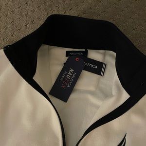 Men’s Nautica Fleece Zipper Jacket-$25